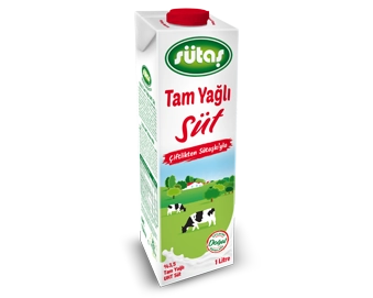Sütaş Tam Yağlı Süt 1 L