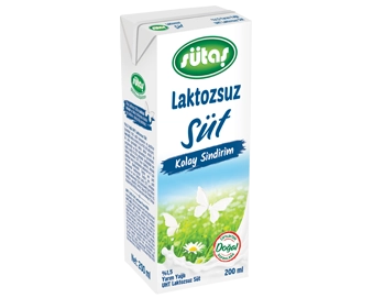 Sütaş Laktozsuz Süt 200 ml