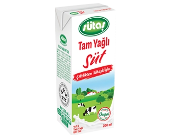 Sütaş Tam Yağlı Süt 200 ml