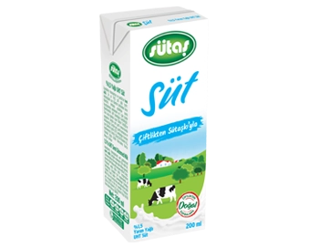 Sütaş Yarım Yağlı Süt 200 ml