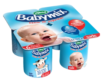 Sütaş Babymix Sade 4x100 g