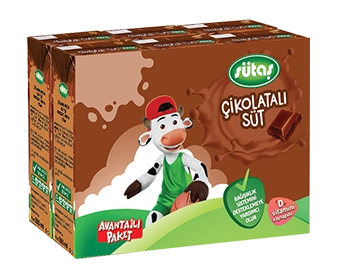 Sütaş Çikolatalı Süt 6x180 ml