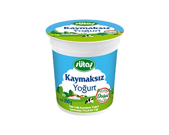 Sütaş Tam Yağlı Kaymaksız Yoğurt 200 g