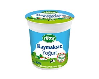 Sütaş Yarım Yağlı Kaymaksız Yoğurt 200 g