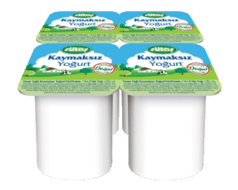 Sütaş Yarım Yağlı Kaymaksız Yoğurt 4x125 g