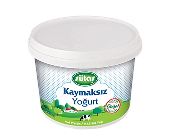 Sütaş Yarım Yağlı Kaymaksız Yoğurt 5 kg