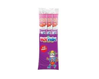 Sütaş Hüptrik Çilekli Kremalı 3x40 g