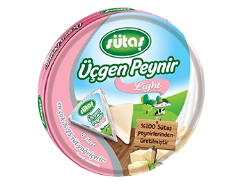 Sütaş Light Üçgen Peynir 8x12,5 g