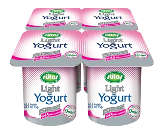 Sütaş Light Yoğurt 4x125 g