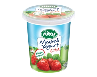 Sütaş Meyveli Yoğurt Çilek 500 g