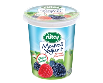 Sütaş Meyveli Yoğurt Orman Meyveleri 500 g