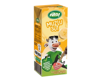 Sütaş Muzlu Süt 200 ml
