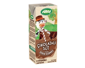 Şeker İlavesiz Çikolatalı Süt 180 ml
