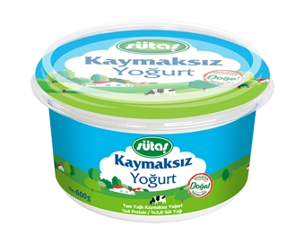 Sütaş Tam Yağlı Kaymaksız Yoğurt 600 g