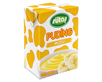 Sütaş UHT Muzlu Puding 200 g